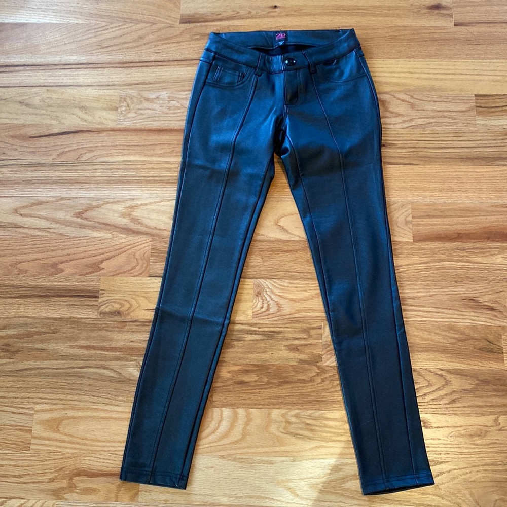 2b Bebe faux leather pants. Size 25.